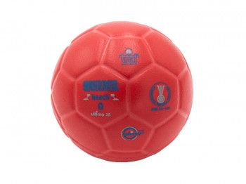 Ballon de beach/handball ultima 35/3 - Couches IFH - Taille 0 - Rouge