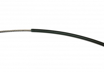 Cable de acero recubierto de PVC Ø5 mm - Verde oscuro