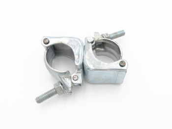 Conector giratorio de acero estampado (49x49mm) Juego de 5 piezas